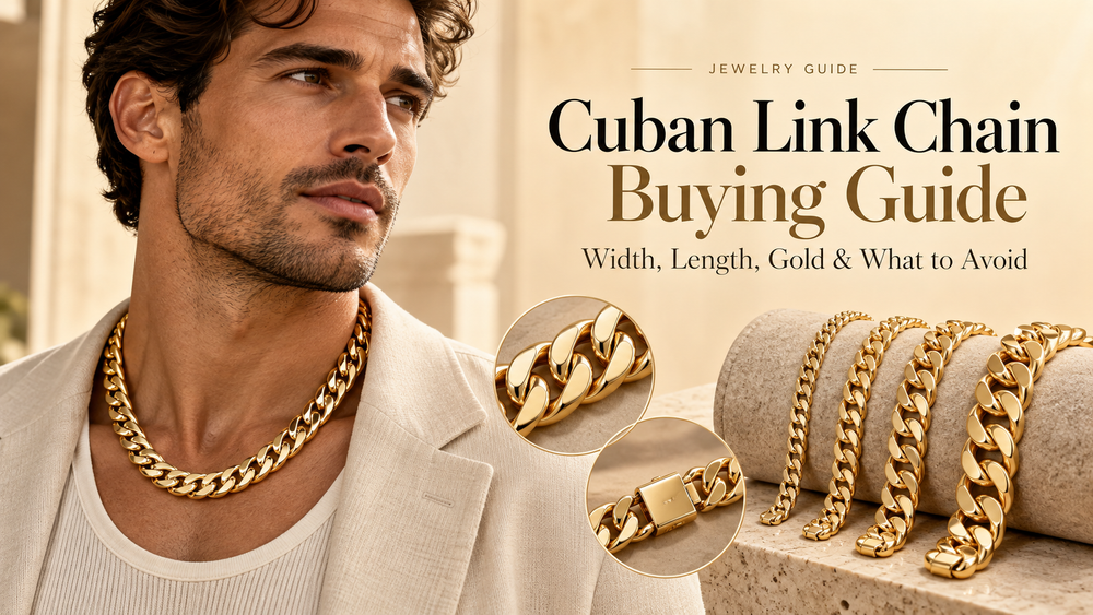 Cuban Link Chain Buying Guide: Width, Length, Gold and What to Avoid