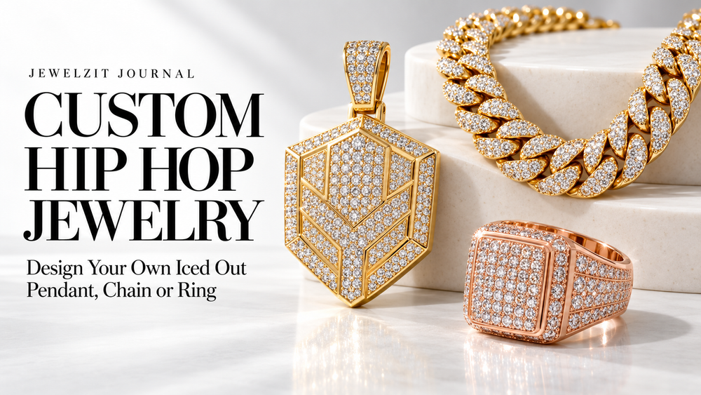 Custom Hip Hop Jewelry How to Design Your Own Iced Out Pendant, Chain or Ring