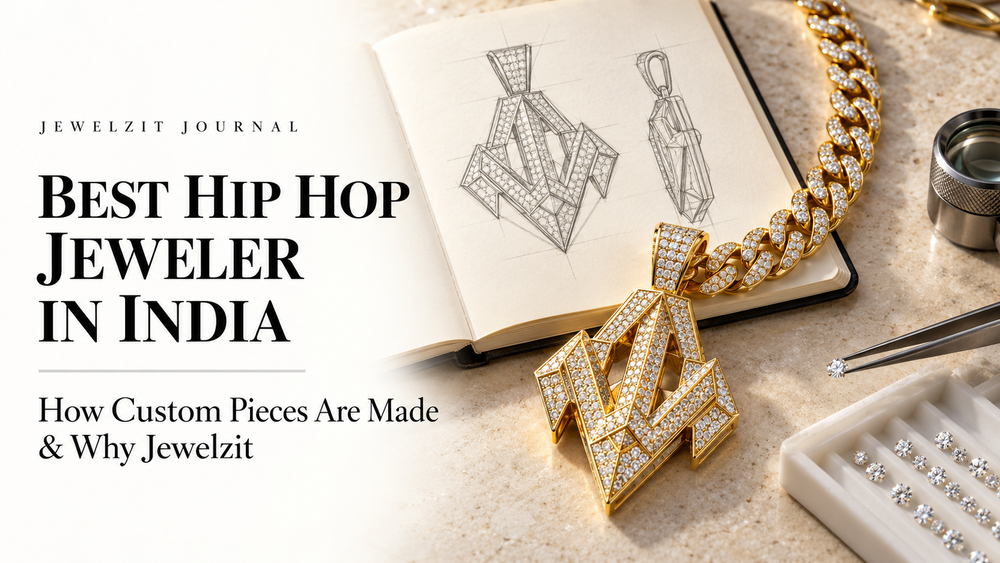 Best Hip Hop Jeweler in India How Custom Pieces Are Made & Why Jewelzit