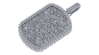 Moissanite Dog Tag Pendant – 925 Sterling Silver