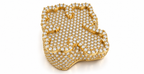 Iced Out Clover Ring – Four Leaf Clover Hip Hop Ring