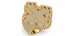 Iced Out Clover Ring – Four Leaf Clover Hip Hop Ring