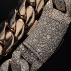 Mosaic Cuban Chain – Iced Out Hip Hop Diamond Chain