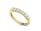 Seven Stone Diamond Band Ring