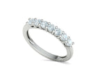 Seven Stone Diamond Band Ring