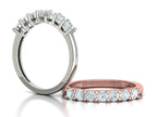 Seven Stone Diamond Band Ring