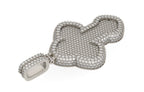 Iced Out Bubble Cross Pendant – Puffy Cross Hip Hop Pendant