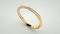Sculpted Wave Diamond Band Ring