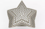 Iced Out Layered Star Ring – Fully Iced Star Hip Hop Ring