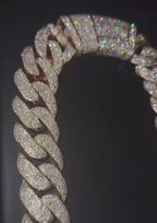 Mosaic Cuban Chain – Iced Out Hip Hop Diamond Chain